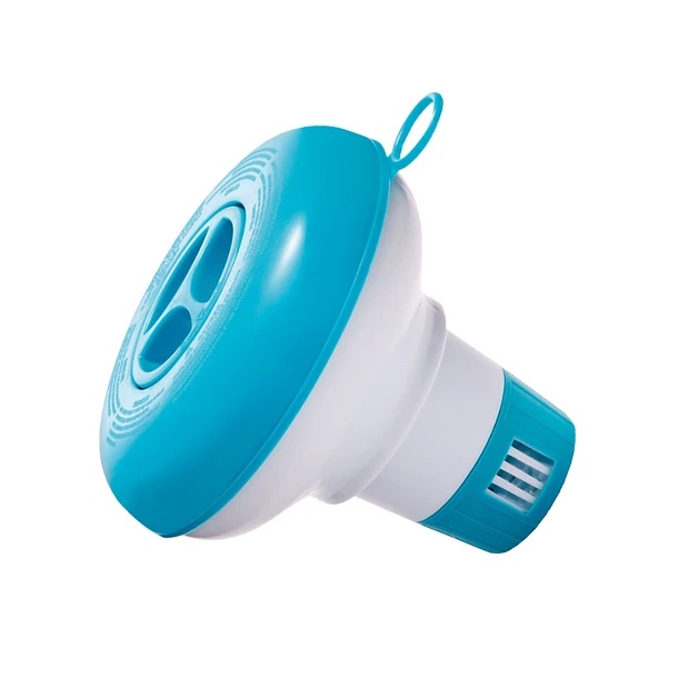 DISPENSADOR DE PASTILLAS CLORO PISCINA PEQUEÑO